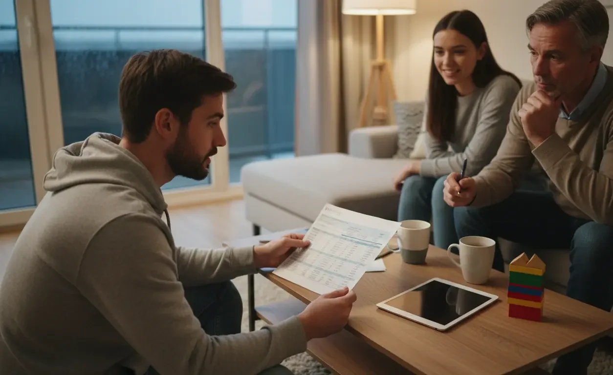 pret familiale discussion