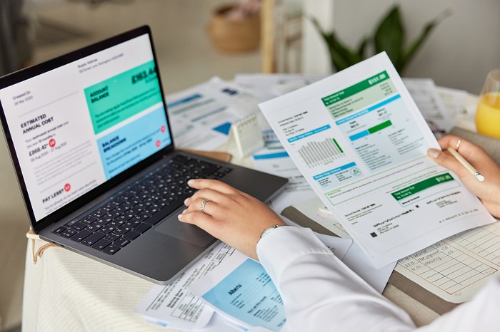 Illustration d'une facture d'eau