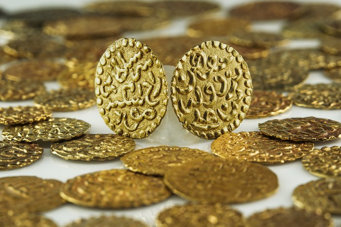 Des pièces en or