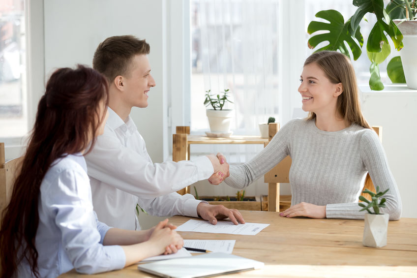 Illustration d'un cabinet de recrutement dans le domaine du luxe