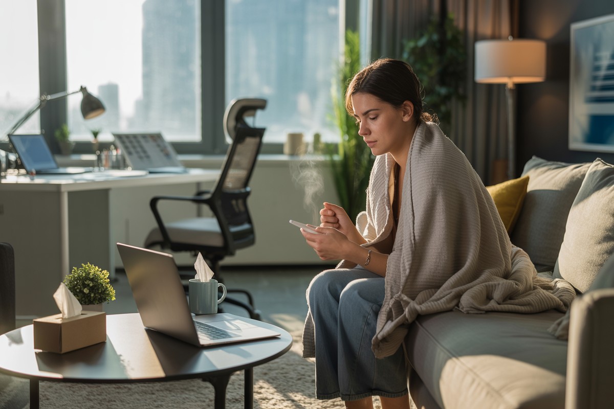 Peut-on demander un arrêt de travail pour le lendemain ?