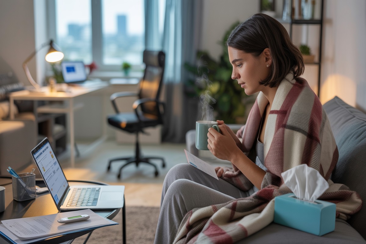 Peut-on demander un arrêt de travail pour le lendemain ?