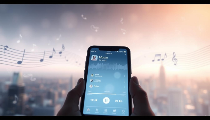 Illustration du streaming musical