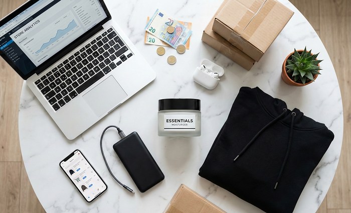 Des produits achetés sur internet