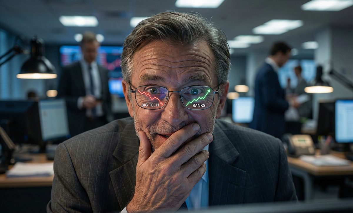 La tech et les banques en bourse
