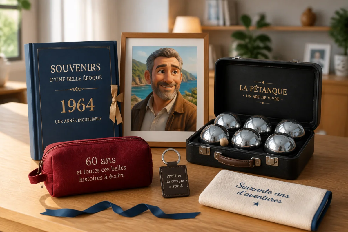 Quel cadeau offrir à un homme de 60 ans