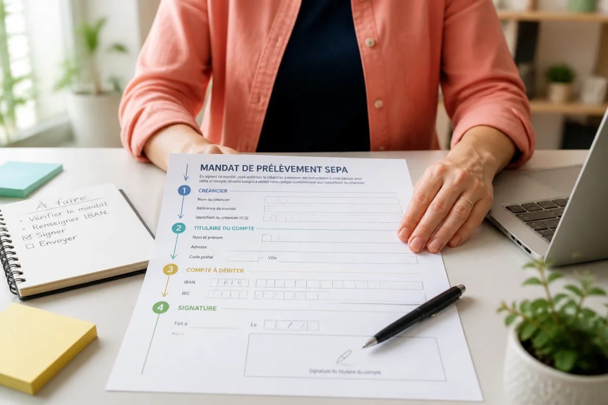 Comment remplir un mandat de prélèvement SEPA